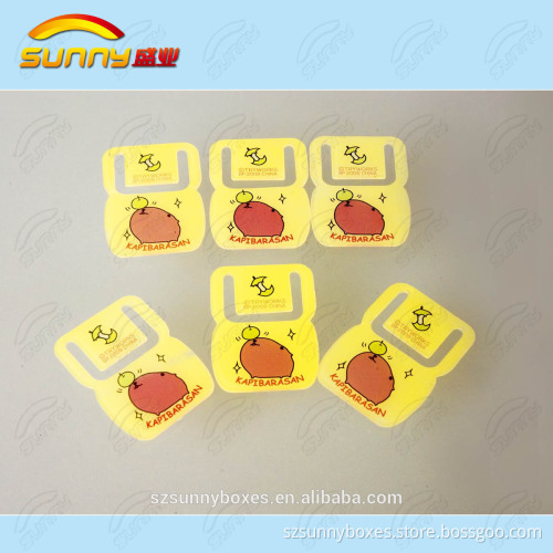 PP plastic cheap rfid keyfob tag